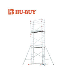 Professional Outdoor Aluminum Scaffold Tower 5.6M Compact Design